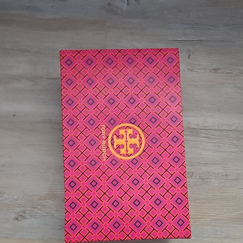 Tory Burch Pink and Orange Patterned Box